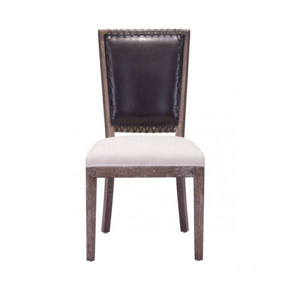 Market Dining Chair Brown & Beige