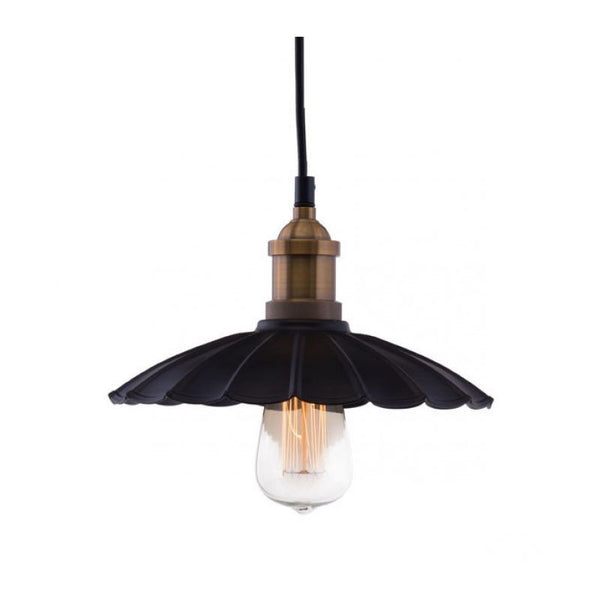 Hamilton Ceiling Lamp Anitque Blk/Copper