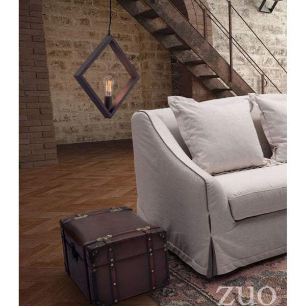 Rotorura Ceiling Lamp Rust