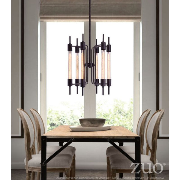 Gisborne Ceiling Lamp Distressed Black