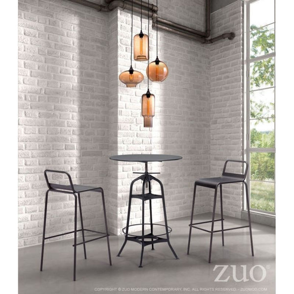 Lambie Ceiling Lamp Rust & Amber