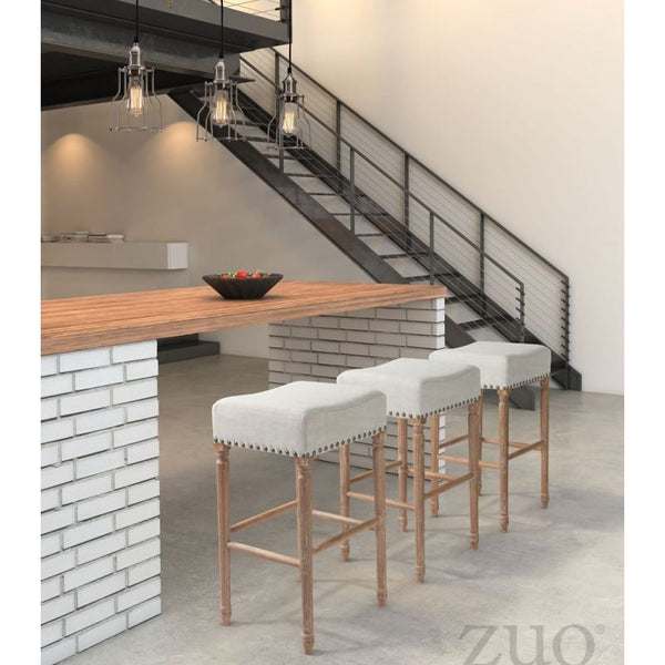 Anaheim Barstool Beige