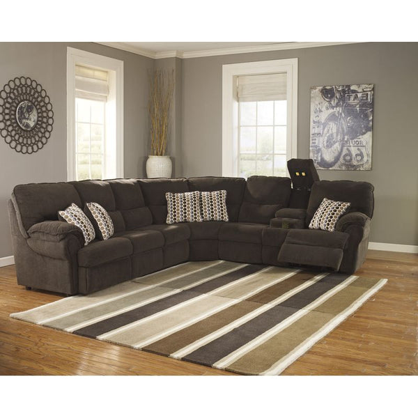 Comfort Commandor Brown Sectional Left