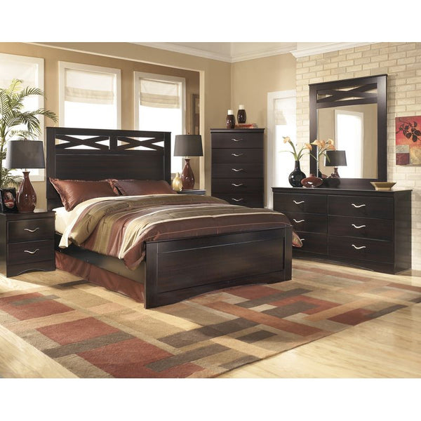 X-cess Queen Panel Bed