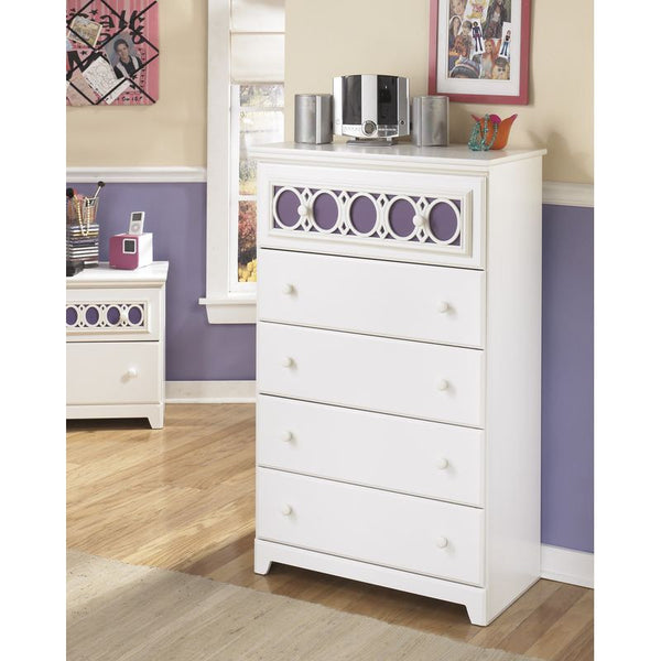 Zayley Five Drawer Chest