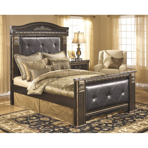 Coal Creek Panel Bed (King UPH Mansion)