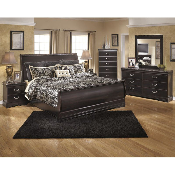 Esmarelda Two Drawer Night Stand