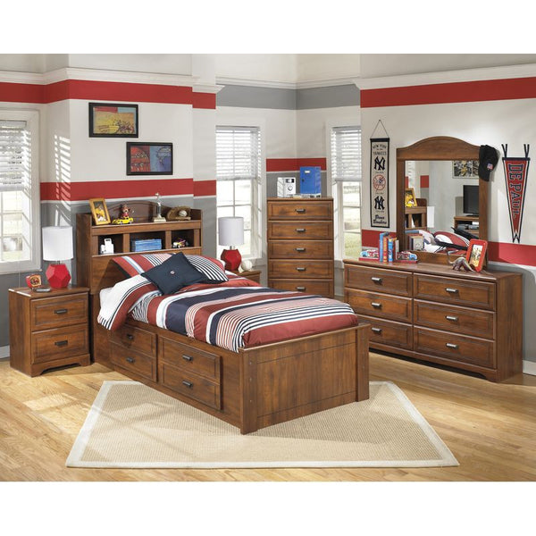 Barchan Bookcase Storage Bedroom Group (Full)