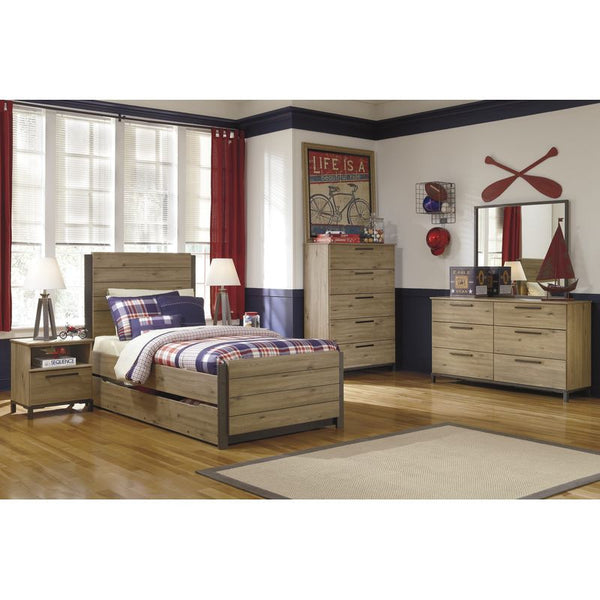 Dexifield Storage Panel Bed (Twin)