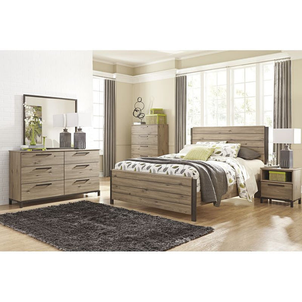 Dexifield Panel Bed (Queen)