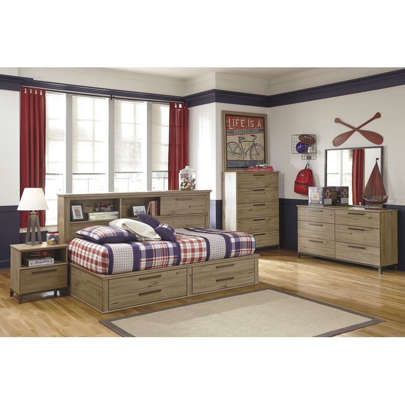 Dexifield Bookcase Bedroom Group (Full Panel)