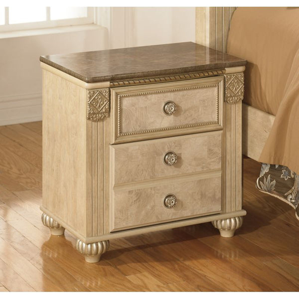 Saveaha Two Drawer Night Stand