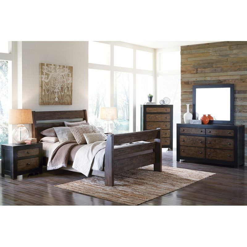Emerfield Sleigh Bedroom Group (King)