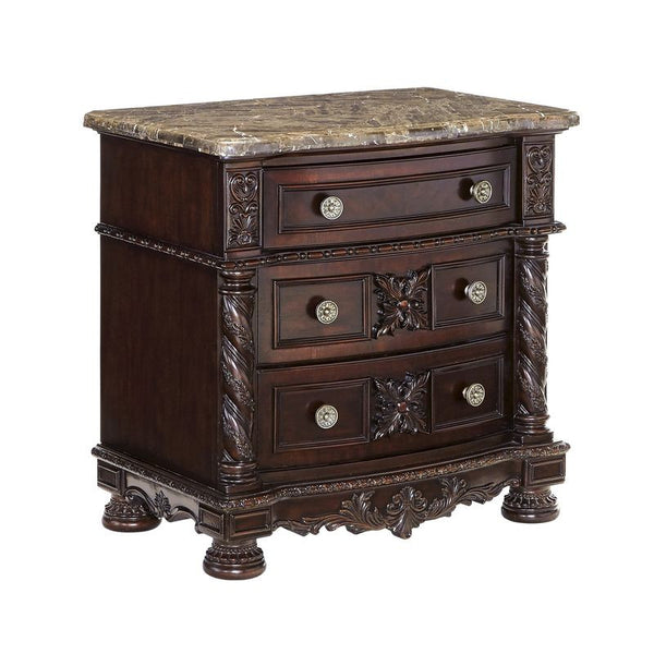 Laddenfield Three Drawer Night Stand