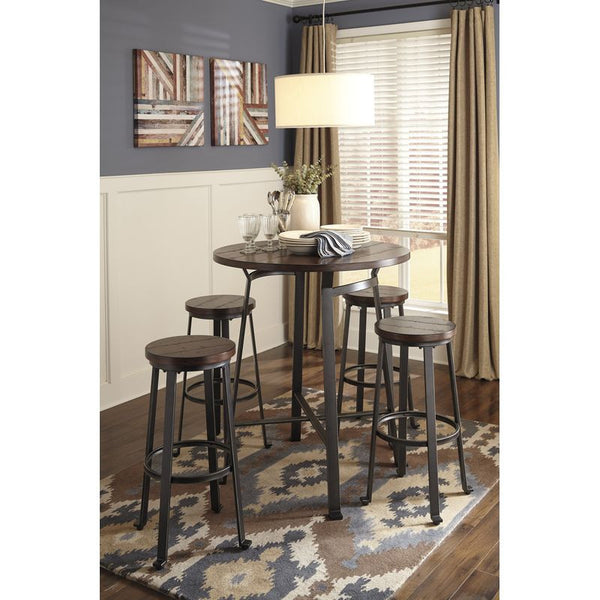Challiman 5 Piece Bar Dining Set