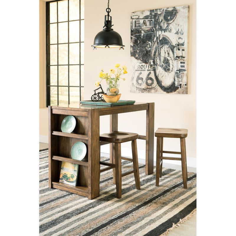 Birnalla 3 Piece Counter Dining Set