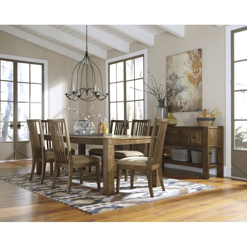 Birnalla 7 Piece Dining Set with Server