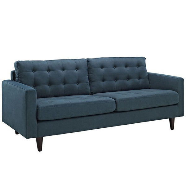 Empress Upholstered Sofa in Azure