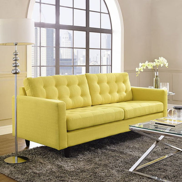 Empress Upholstered Sofa in Sunny