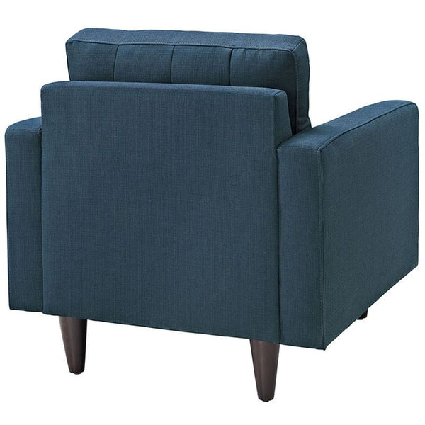 Empress Upholstered Armchair in Azure