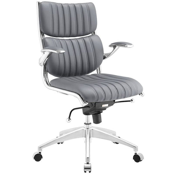 Escape Mid Back Office Chair in Gray