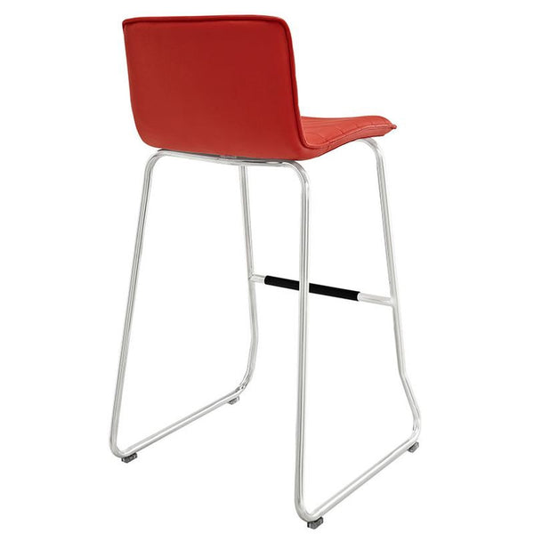 Dive Bar Stool in Red