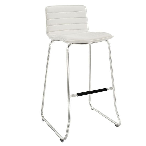 Dive Bar Stool in White