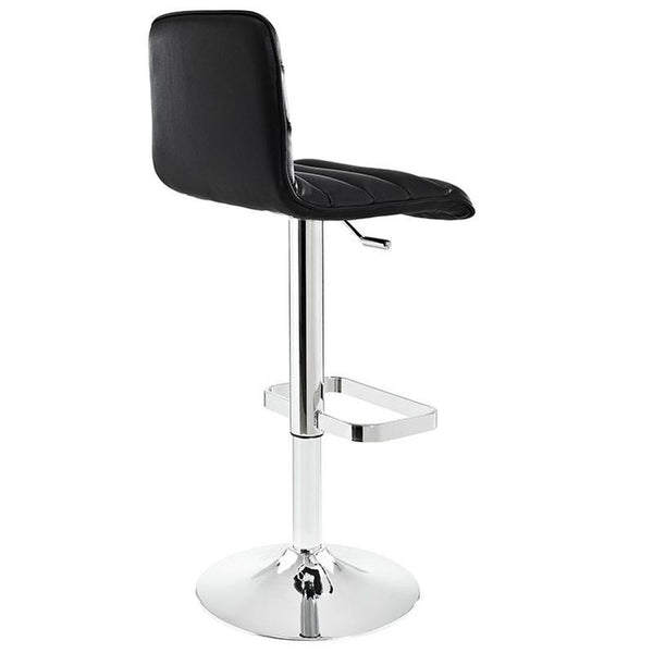 Ripple Bar Stool in Black