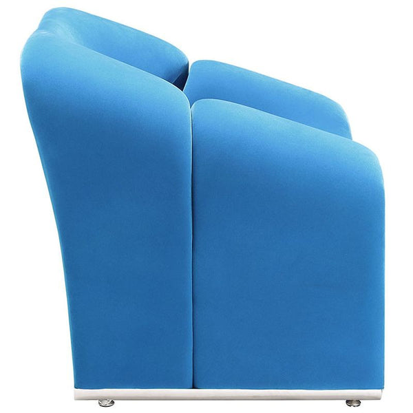 Cusp Lounge Chair in Blue