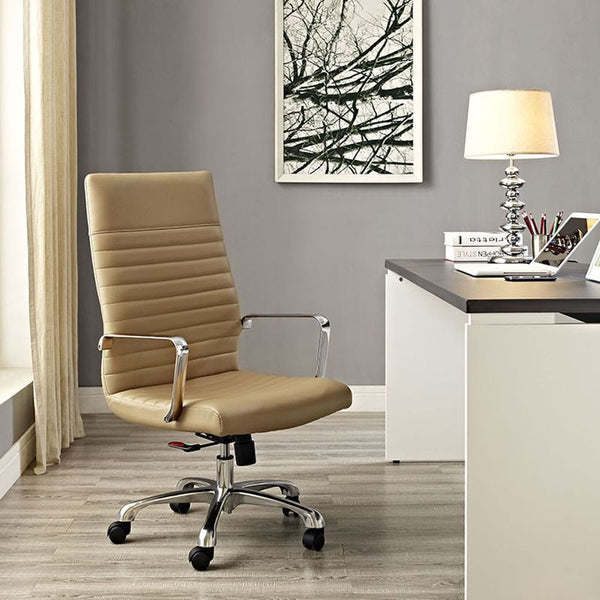 Finesse Highback Office Chair in Tan