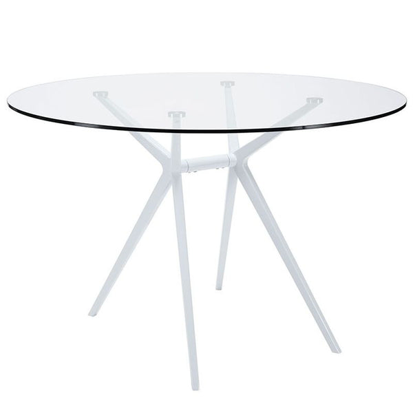 Tilt Dining Table in White