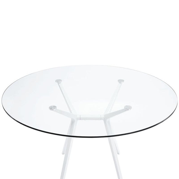 Tilt Dining Table in White