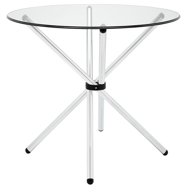 Baton Dining Table in Clear