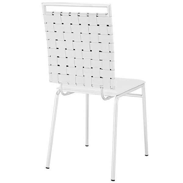 Fuse Dining Side Chair in White