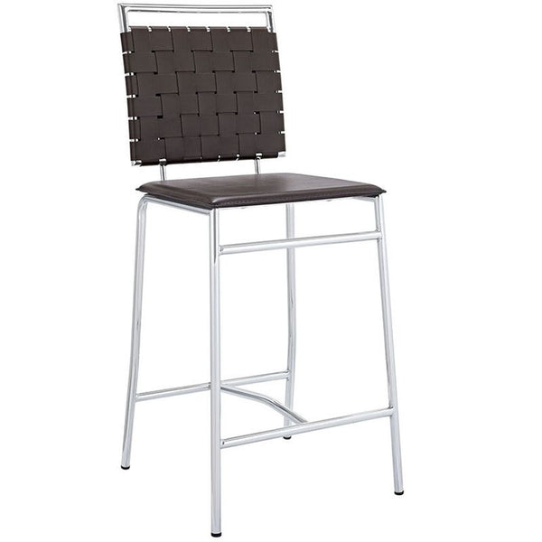 Fuse Counter Stool in Brown