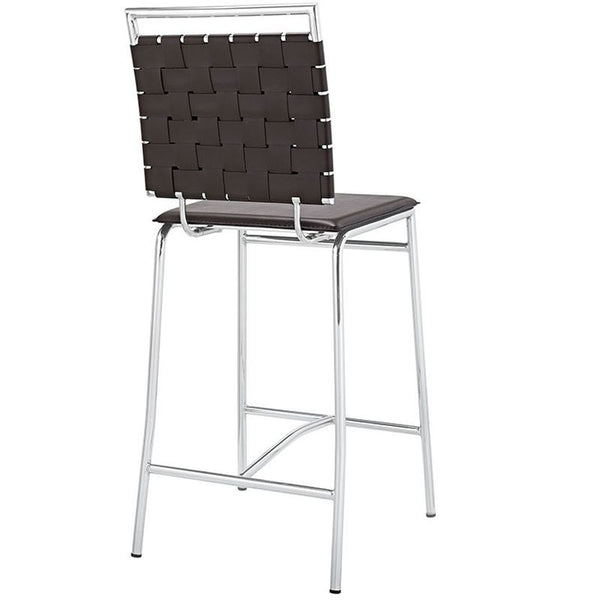 Fuse Counter Stool in Brown