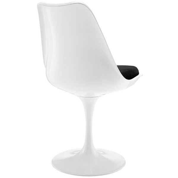 Lippa Dining Fabric Side Chair in Black