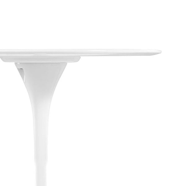 Lippa 36" Fiberglass Dining Table in White