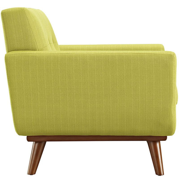 Engage Upholstered Armchair in Wheatgrass