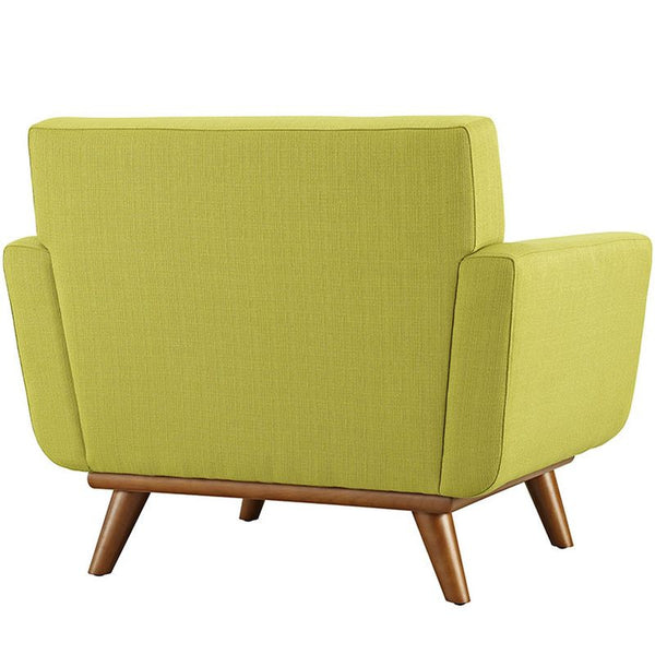 Engage Upholstered Armchair in Wheatgrass