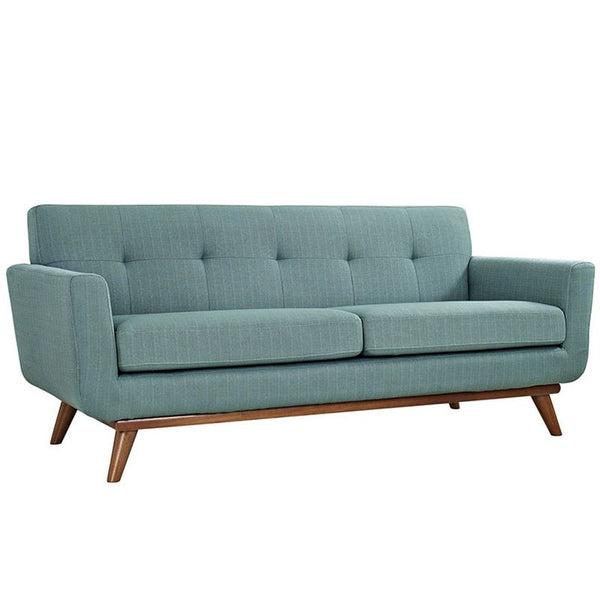 Engage Upholstered Loveseat in Laguna