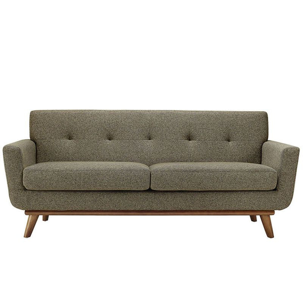 Engage Upholstered Loveseat in Oatmeal