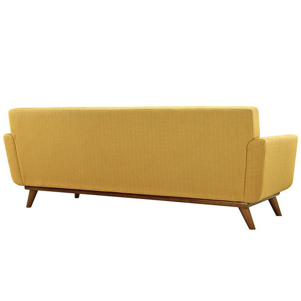 Engage Upholstered Sofa in Citrus