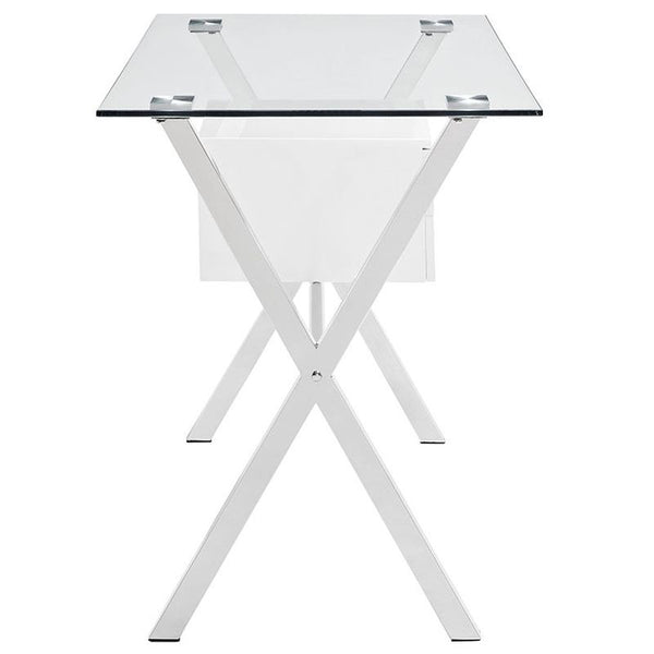 Stasis Office Desk in White