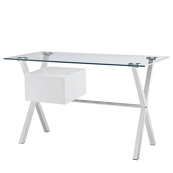 Stasis Office Desk in White