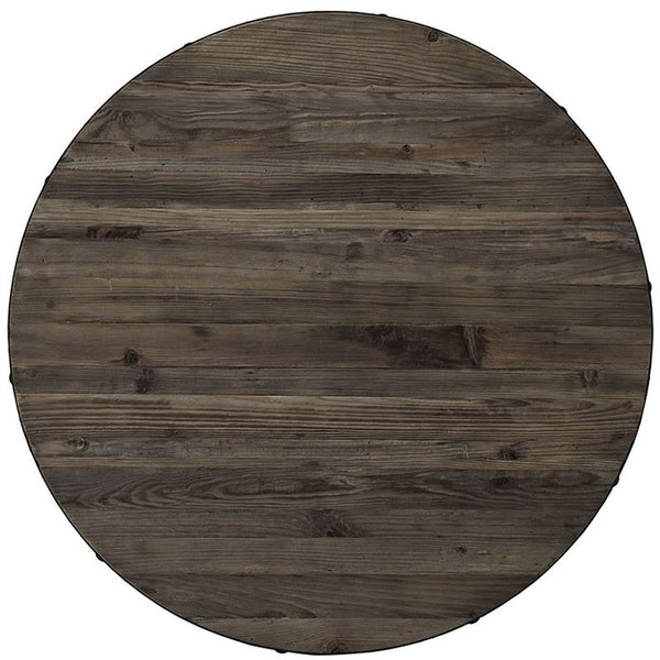 Drive Wood Top Dining Table in Brown