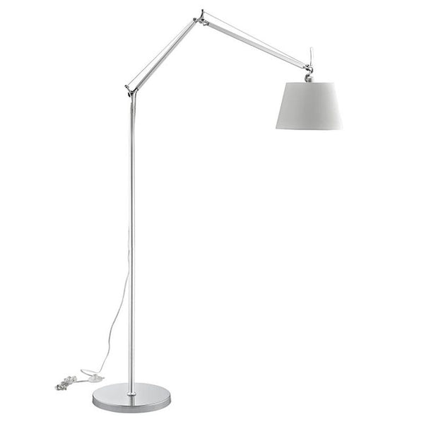 Reflect Aluminum Floor Lamp in Silver