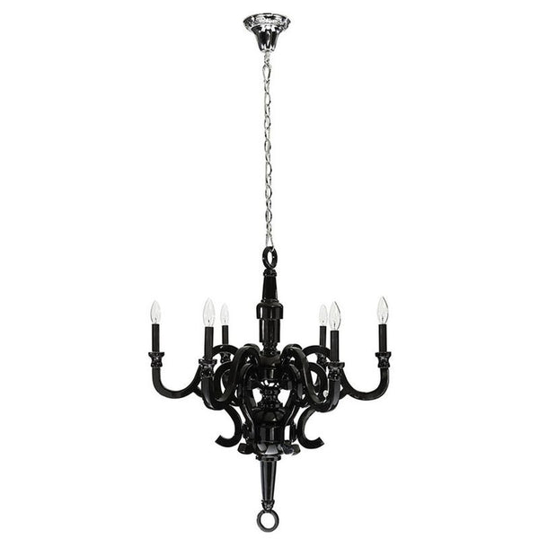 Anchor Chandelier in Black