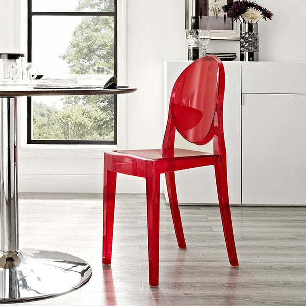 Casper Dining Side Chair in Red