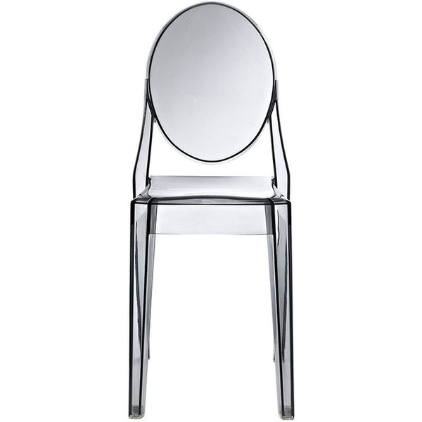 Casper Dining Side Chair in Smoked Clear